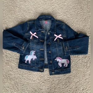 Unicorn & Rainbows Denim Jacket